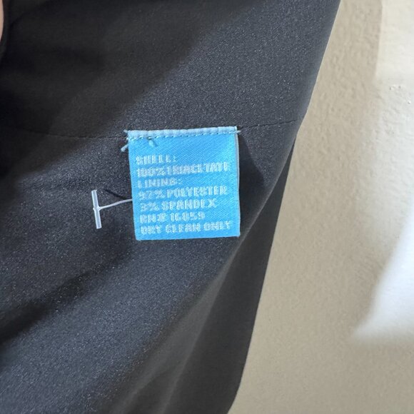 J. McLaughlin Women’s Sleeveless Collared Belted Black Dress size 10 - Picture 8 of 8